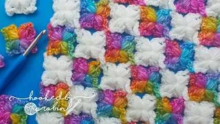 Thumbnail: Crochet Puff Squares & How to Join As You Go - NO SEWING! 🧶