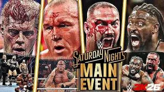 Thumbnail: WWE Saturday Night's Main Event 6 Sep 2026 Full Highlights - WWE SNME 6/9/2026 Highlights WWE2K26