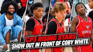Thumbnail: NBA Star Coby White Pulled Up To CP3 Rising Stars & JJ Smith PUT ON A SHOW!!