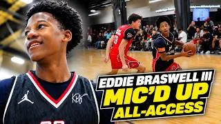 Thumbnail: Eddie Braswell III MIC’D UP! Quickest PG in 2030?! CP3 Rising Stars Highlights