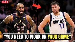 Thumbnail: LeBron James WARNED Luka Doncic about His BIGGEST MISTAKE the Night Before He Took Over the Lakers!