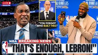 Thumbnail: Isiah Thomas SNAPS On LeBron After Bad Boys DISRESPECT Goes VIRAL — 'We Built This Game!'