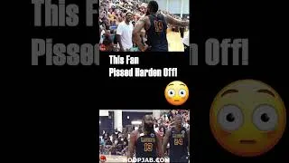 Thumbnail: James Harden Confronts Fan In The Stands. 😳🤣 #jamesharden #harden #nba  #cavs #nbaplayoffs