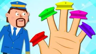 Thumbnail: Learn Colors For Kids 🌈 Hat Finger Family + More Nursery Rhymes