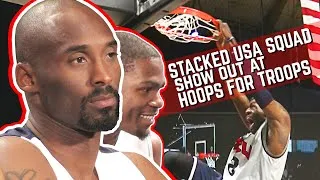 Thumbnail: STACKED USA Squad Show OUT For Troops In DC! Kobe Bryant, LeBron, KD, and More