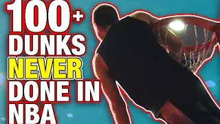Thumbnail: Over 100 Dunks NEVER Done In NBA Dunk Contest By 6'1 Jordan Kilganon!