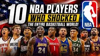 Thumbnail: 10 NBA Players Who Shocked the Entire Basketball World