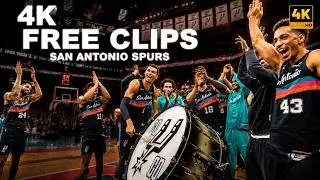 Thumbnail: San Antonio Spurs Rare 4K - FREE CLIPS FOR EDITS!⚡ | Full Game Highlights