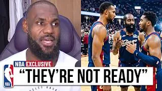 Thumbnail: LeBron REACTS To Facing Cleveland In His First Game As A Sixer