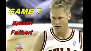 Thumbnail: Splash Father Steve Kerr ''Key 3 Pointers'' in Game 7! (1998 Playoffs vs Pacers)
