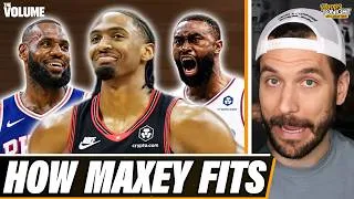 Thumbnail: How Tyrese Maxey FITS alongside LeBron James & Jaylen Brown on Philadelphia 76ers