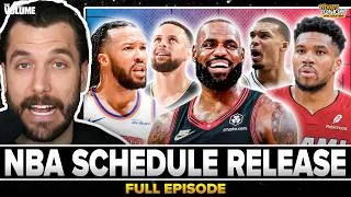 Thumbnail: Reaction to NBA schedule release + Olivia Miles DOMINATING the WNBA