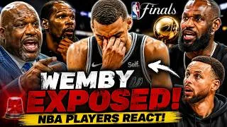 Thumbnail: 😱 Wemby’s NBA Finals COLLAPSE Has The League Talking…