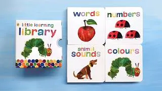 Thumbnail: The Very Hungry Caterpillar Little Learning Library | Read Aloud | Colours, Numbers & First Words