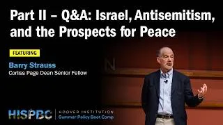 Thumbnail: Israel, Antisemitism, and the Prospects for Peace | Barry Strauss