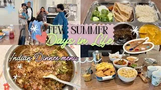 Thumbnail: 🇮🇳NEW GUEST🌸from INDIA:Indian DINNER MENU FOR GUEST/FEW RANDOM SUMMER Break Days in Life/DAILY VLOG
