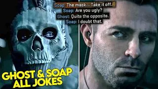 Thumbnail: Call of Duty Modern Warfare 2 & 3 - Soap and Ghost All Jokes Dialogues