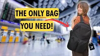 Thumbnail: The Best Personal Item Backpack for Carry On Only Travel? | Nomad Lane Bento Backpack Review