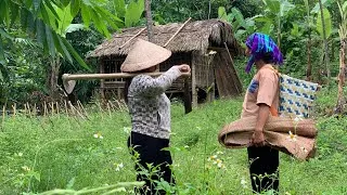 Thumbnail: A single mother, she had to endure difficult times, surviving alone in the mountains.
