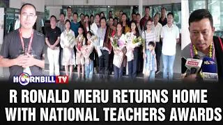 Thumbnail: R RONALD MERU RETURNS HOME WITH NATIONAL TEACHERS AWARDS
