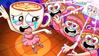 Thumbnail: BALLERINA CAPPUCCINA Gets FANCLUB! Italian Brainrot Animation