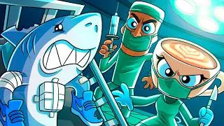 Thumbnail: TRALALERO TRALALA GETS SURGERY! Italian Brainrot Animation