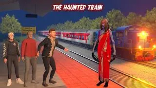 Thumbnail: The Haunted Train | Part 1 | Horror Story | Desi Comedy
