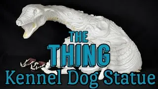 Thumbnail: Howard S. Studios: John Carpenter's THE THING Kennel Dog Life-Size Statue Review