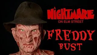 Thumbnail: Fear Of The Dark Studios: A Nightmare On Elm St 'Dream Machine' Life-Size Freddy Bust Review