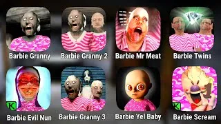 Thumbnail: Barbie All New Mods || Barbie Granny | Barbie Mr Meat | Barbie Nun | Barbie Granny 3 New Mod | Mods