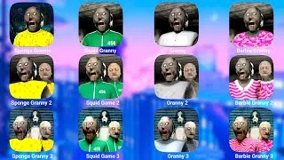 Thumbnail: Granny 1,2,3 All New Mods || Barbie Granny Mod 1,2,3| Squid Granny 1,2,3 | Sponge Granny 1,2,3 | Mod