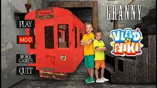 Thumbnail: Playing As Vlad And Niki In Granny Train Mod || Vlad And Niki Granny | Granny Funny Mod | Granny Mod
