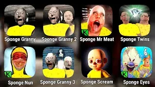 Thumbnail: SpongeBob All New Mods || Sponge Granny | Sponge Mr Meat | Sponge Ice Scream | Granny Horror Mod