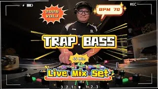 Thumbnail: Trap Bass Live mix By Bow ｜BPM 70 ｜ 2026 Vol.1 | Dark Trap | Bass | Dubstep |