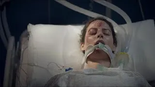 Thumbnail: Hospital Ambience | The Monitor Beeps in The Quiet Night | ICU Scene Woman 