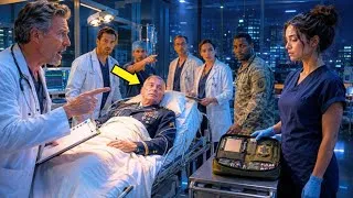 Thumbnail: "Who Stabilized This General?" the Chief Snapped — Every Eye Turned to the Quiet Night Nurse