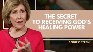 Thumbnail: Why You'll Never Be Healed Fighting Alone - The Biblical Power of Oil -Dodie Osteen.