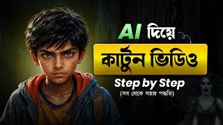 Thumbnail: AI দিয়ে কার্টুন ভিডিও বানানোর সব থেকে সহজ পদ্ধতি  | Make AI Cartoon Video Free | Anijam AI