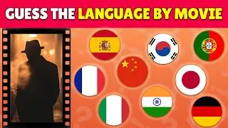 Thumbnail: Guess the Language by Movie Clip! 🎬 | 35 Languages World Challenge