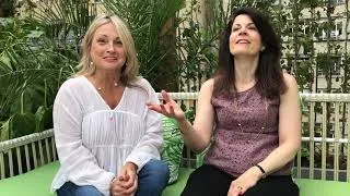 Thumbnail: Debbie and Libby talk about Yoga to Alleviate menopause symptoms