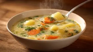 Thumbnail: This potato soup is like medicine for my stomach!