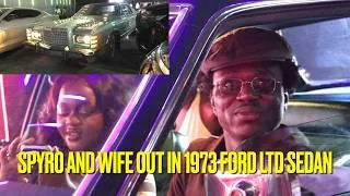 Thumbnail: Spyro Takes His Wife Out For a Date In Lagos, With a Classic 1973 Ford LTD Sedan! 😍❤️