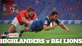 Thumbnail: HIGHLANDERS v BRITISH & IRISH LIONS | 2017 New Zealand Lions Tour - Rugby Challenge 3