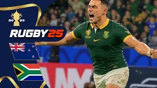 Thumbnail: REPLAY: ALL BLACKS vs SOUTH AFRICA I Rugby World Cup 2023 Final World Cup Kits I Rugby 25
