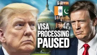 Thumbnail: U.S. Pauses Visas: Impact on India, Pakistan & Bangladesh | Current Affairs & Geopolitics
