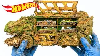 Thumbnail: ASMR Hotwheels Hot Wheels City Ultimate T-Rex Restoration | Satisfying Hotwheels Car Cleaning