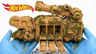 Thumbnail: ASMR Hotwheels Hot Wheels City Ultimate T-Rex Restoration | Satisfying Hotwheels Car Cleaning