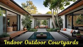 Thumbnail: Indoor Outdoor Courtyards: Seamless Living Space Designs for Modern Homes