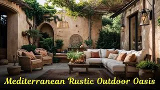 Thumbnail: Mediterranean Backyard Ideas: Create a Rustic & Relaxing Outdoor Oasis at Home