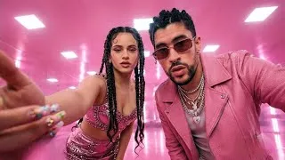 Thumbnail: Bad Bunny ft  Rosalía - NOCHE DE CRISTAL (Official Lyrics Video)